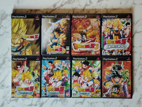 Ps2 dragon ball complete - complete, set